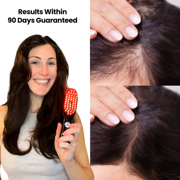 LED Hair Brush