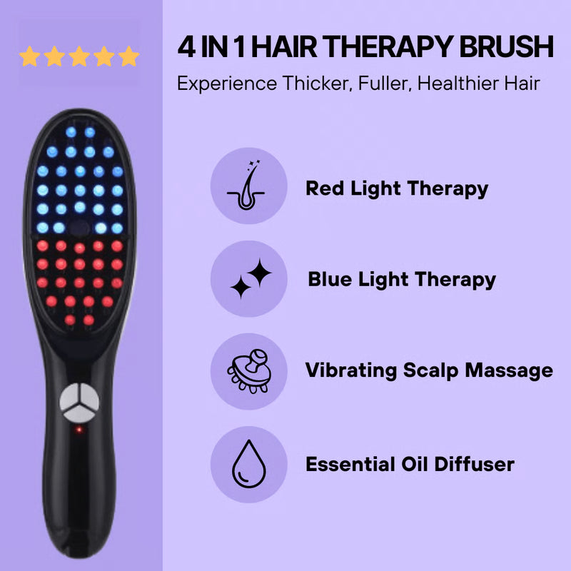 LED Hair Brush