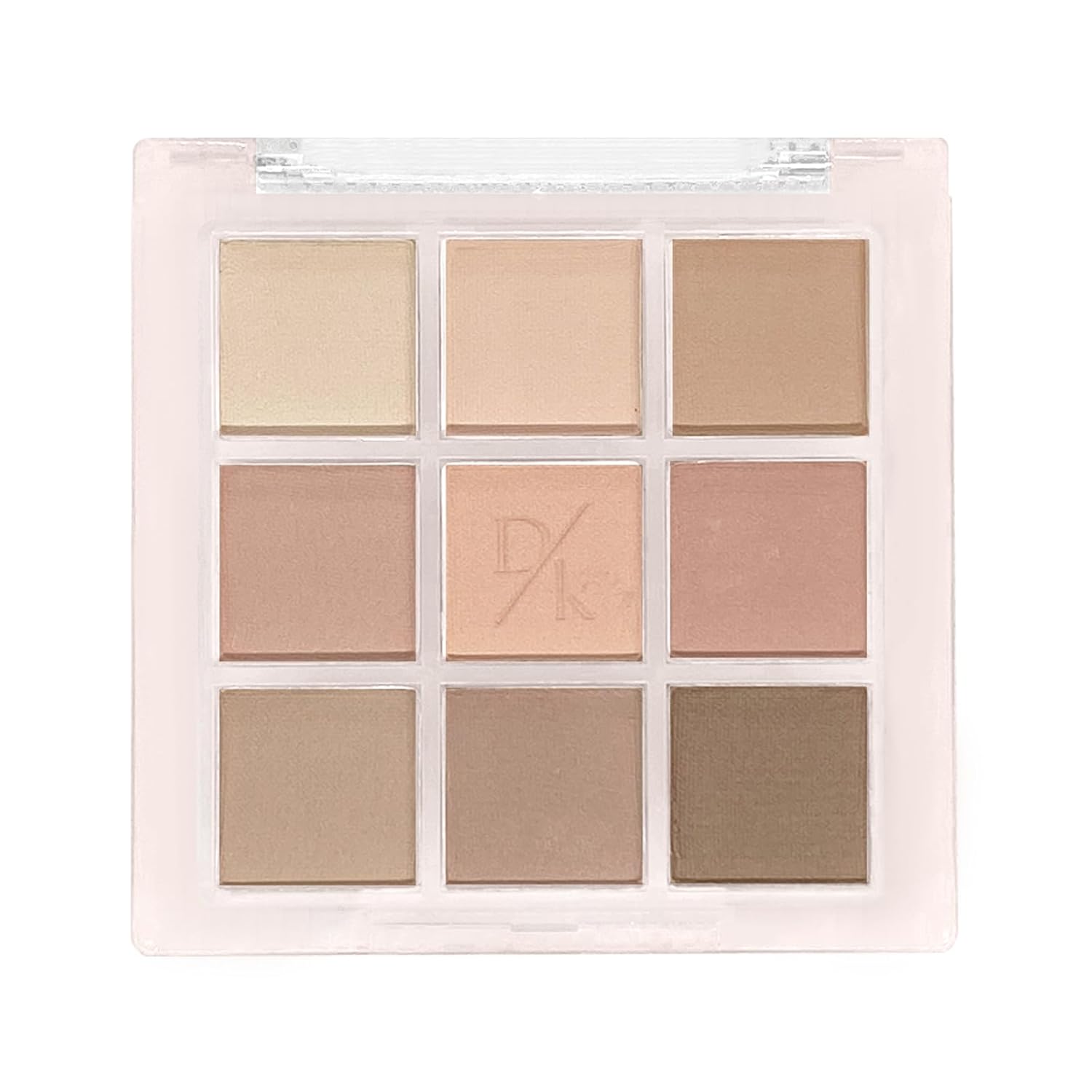 9 Colors Milk Tea Glitter Eyeshadow Palette, Matte Nude Neutral Brown Blendable Shades, Bronzer Champange Gorgeous Pearls Powder Eyeshadow, Sparkling Shimmer Daily Bright Diamond Makeup #01