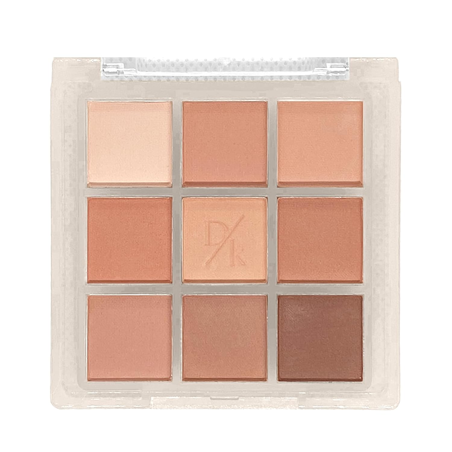 9 Colors Milk Tea Glitter Eyeshadow Palette, Matte Nude Neutral Brown Blendable Shades, Bronzer Champange Gorgeous Pearls Powder Eyeshadow, Sparkling Shimmer Daily Bright Diamond Makeup #01
