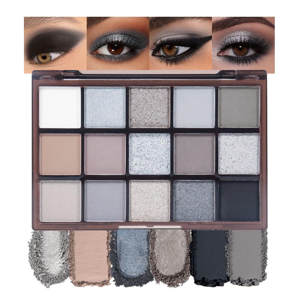 Light Pink Eyeshadow Palette,Neutral Nude Powder Eye Shadow for Older Women,Natural Long Lasting Naturing-Looking Pink Makeup Palette,Talc,Paraben Vegan & Cruelty Free